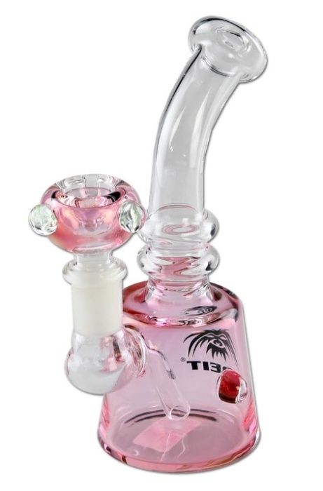 Bong tutun Breit Clear Pink Roz