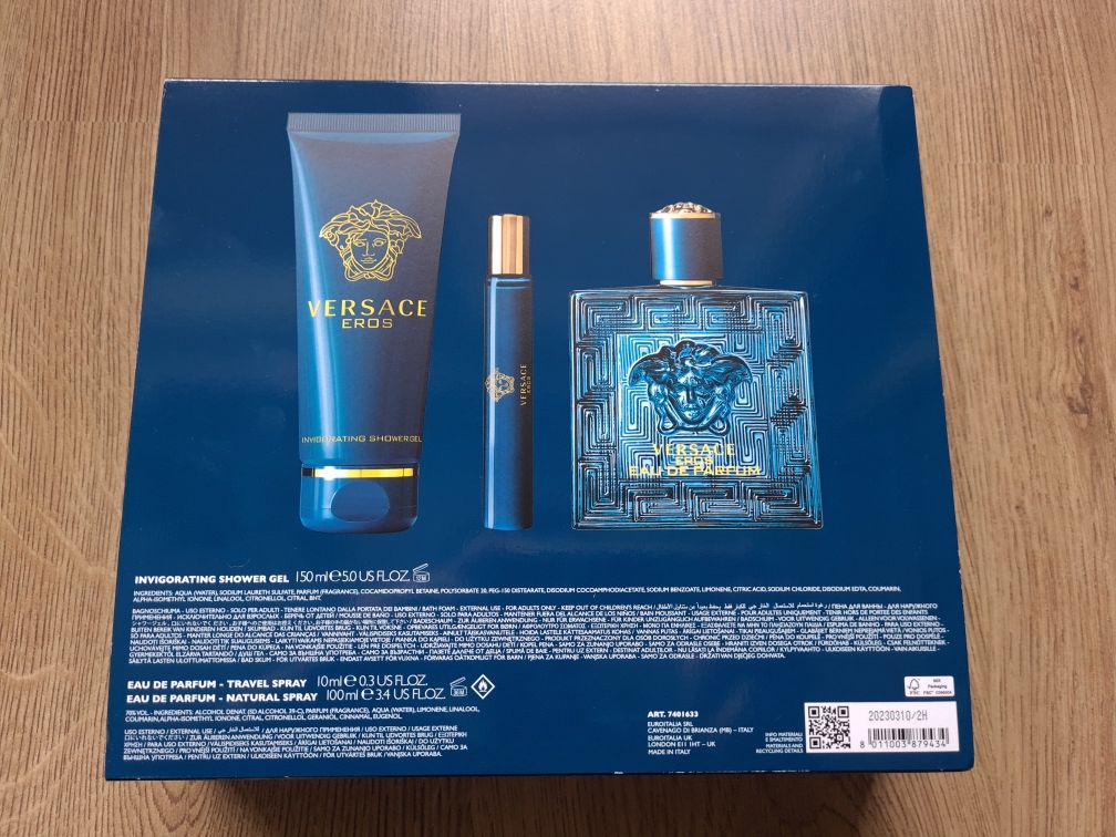 Set parfum Versace Eros EDP