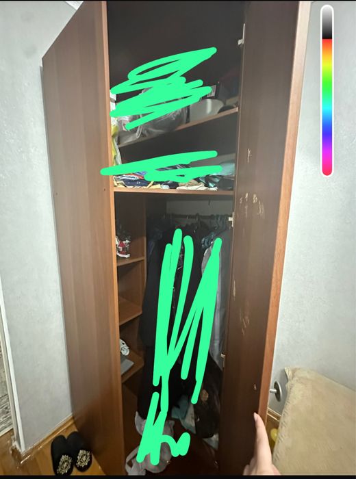 Шифоньер угловой