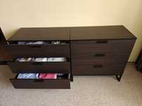 Comodă IKEA cu 3 sertare 75x40x77 cm (75x40x84 cm), stare excelentă
