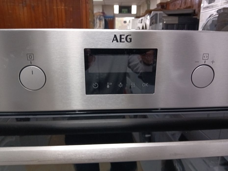 Като нова иноксова фурна за вграждане АЕГ Aeg  2 години Гаранция!