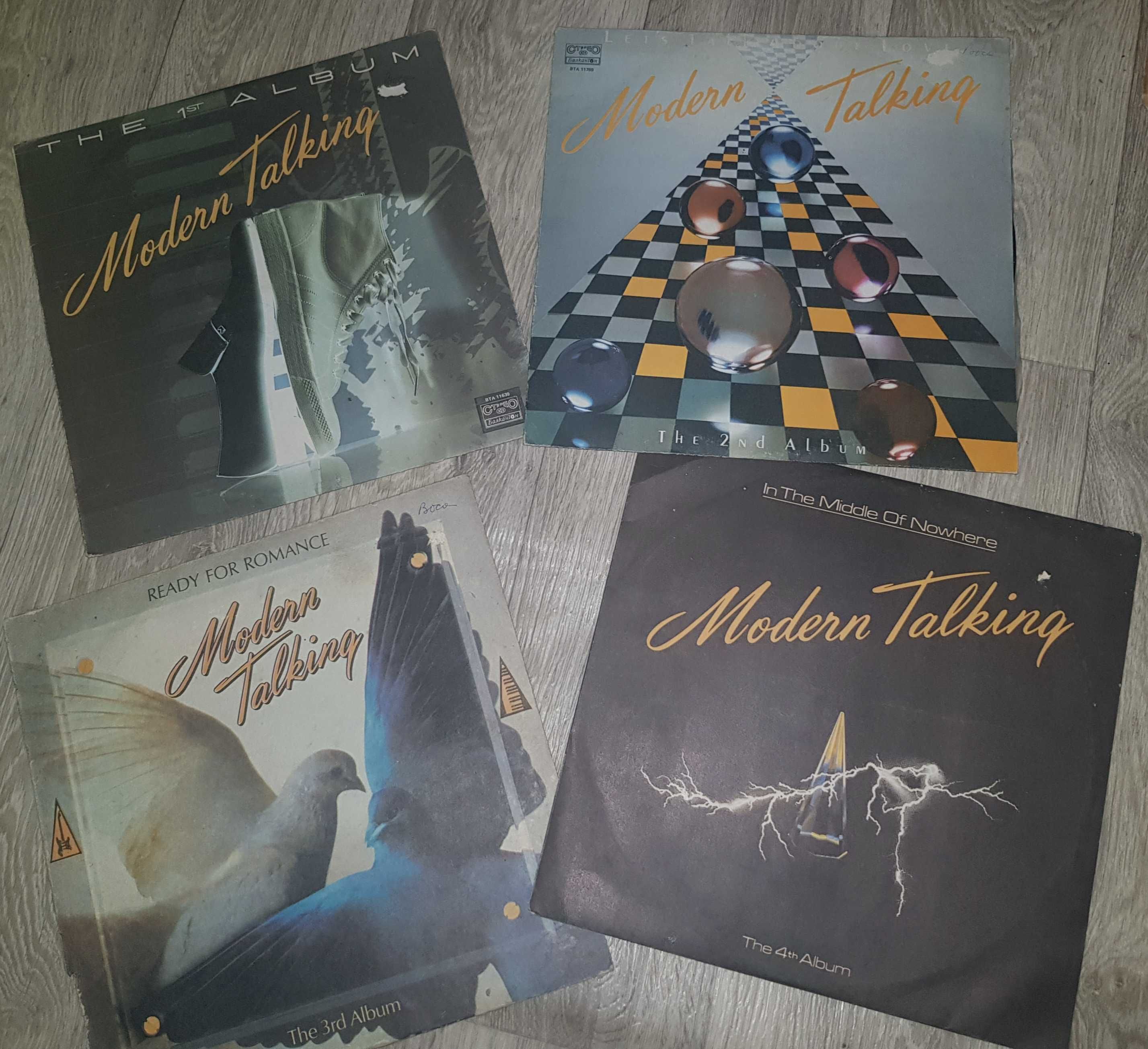 Lot Discuri Vinil Modern Talking-The 1st ,the 2nd,the3rd,the 4th album