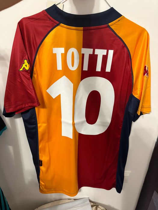 Tricou Totti Roma fotbal scudetto retro