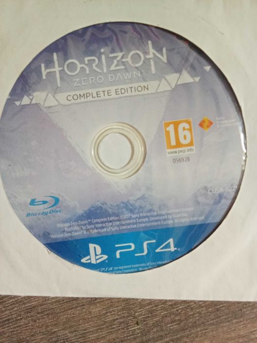 Horizon zero dawn PS4