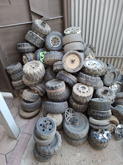 Колёса от детской машины