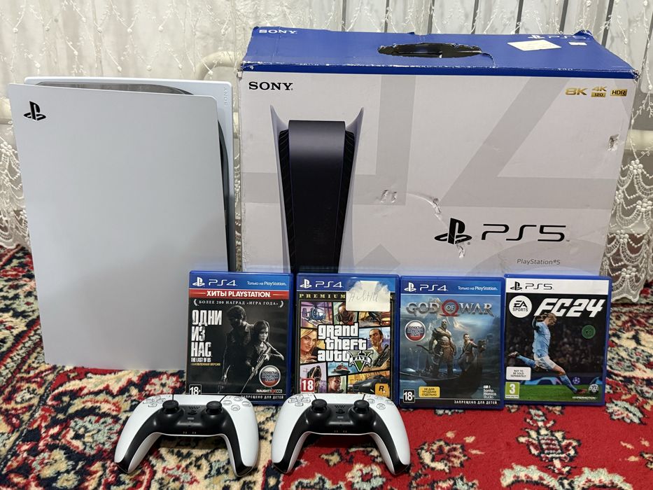 Продам PS 5 состояние нового
