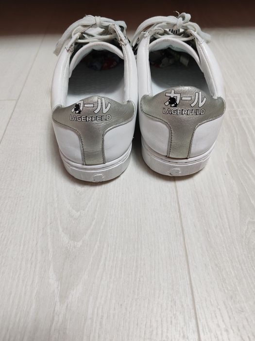 Sneakers Karl Lagerfeld piele naturala