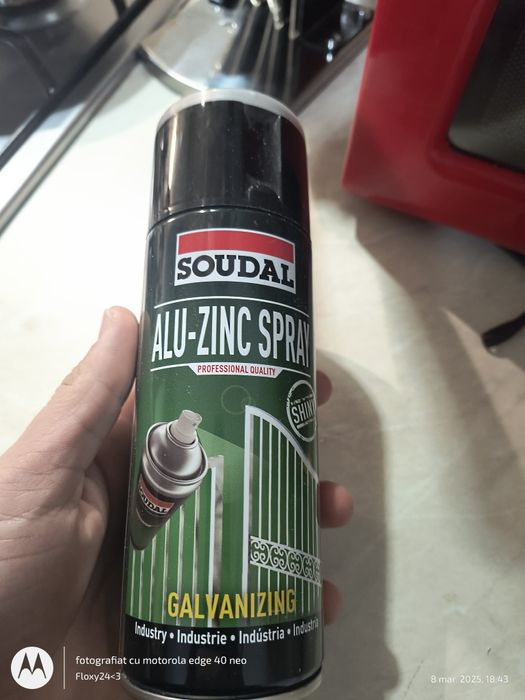Alu zinc spray soudal