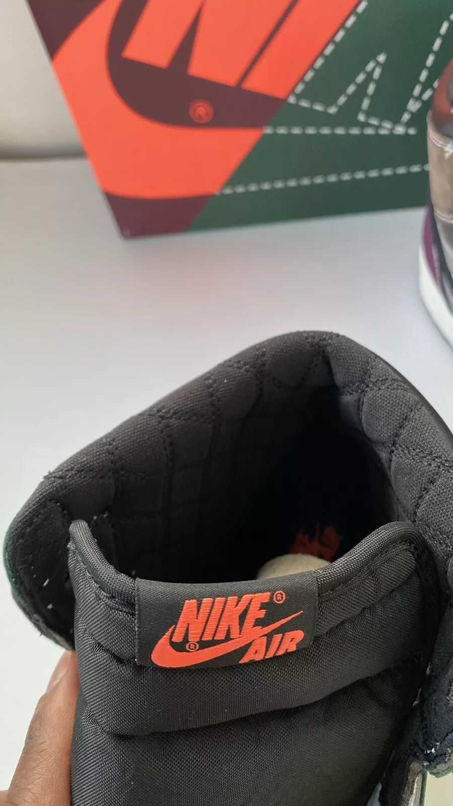 Nike Air Jordan 1 Retro High Hand Crafted - чисто нови с фактура EU 45
