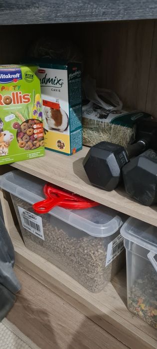 Pachet cușcă animale plus provizii