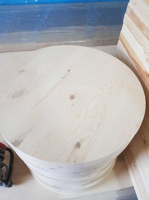 NOU Blat din lemn masiv de pin pentru spatii de lucru sau mese.