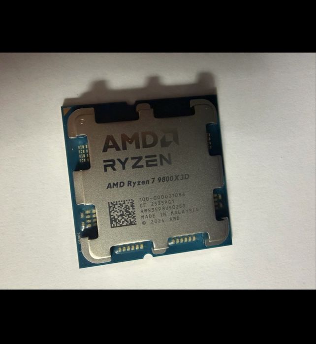 Procesor amd ryzen 7 9800x3d