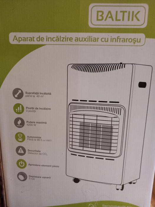 Vând sobă pe butelie