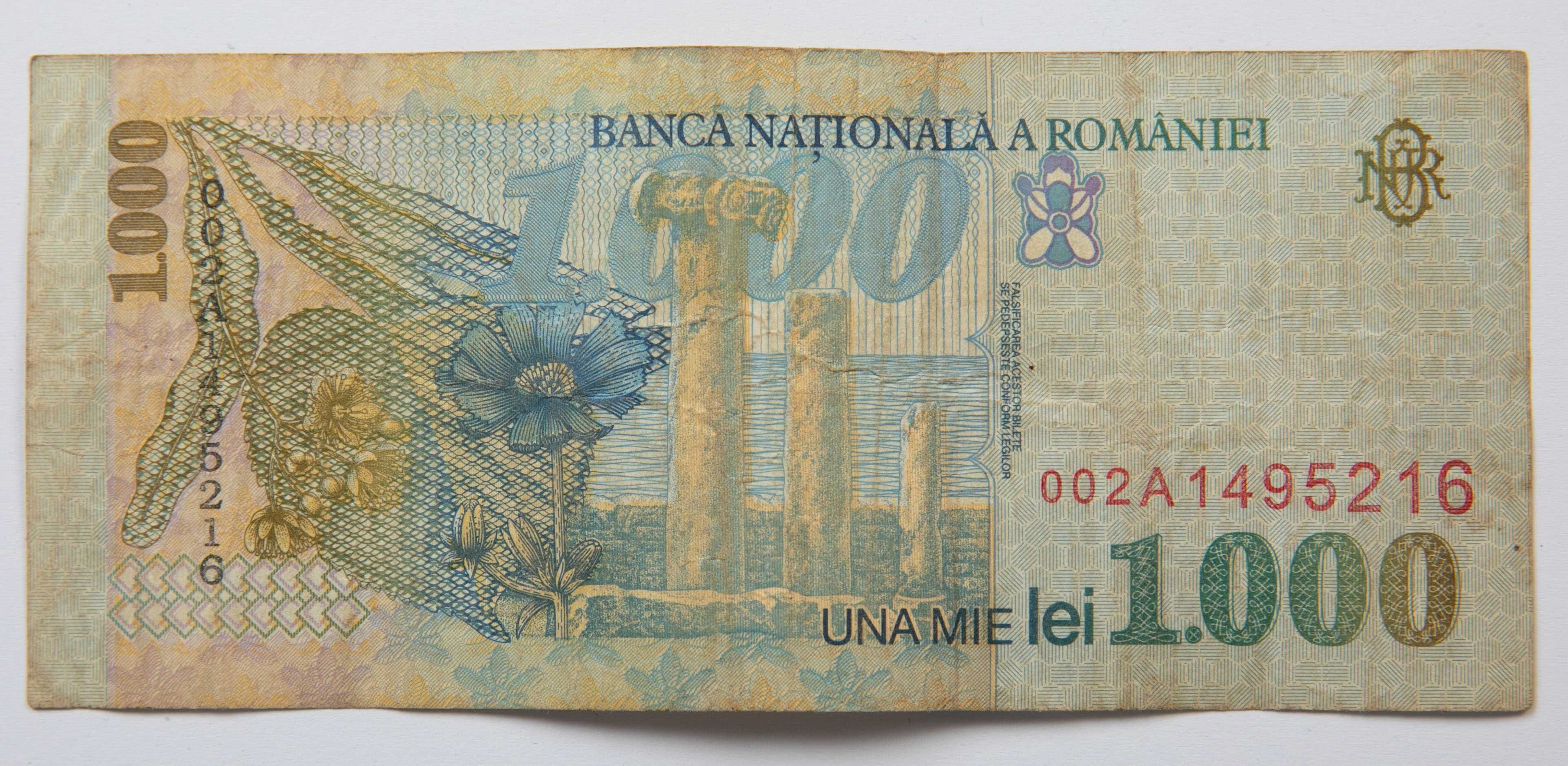 Bacnota 1000 lei 1998