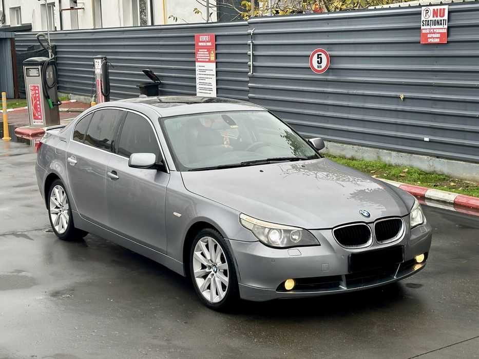 Vand/Schimb Bmw e60 520i, 2005, unic proprietar, inmatr.ro