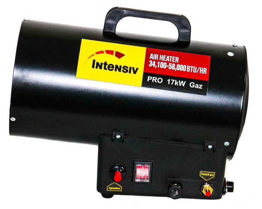 Tun caldura cu GPL PRO 17kW Gaz propan - butan aeroterma incalzitor