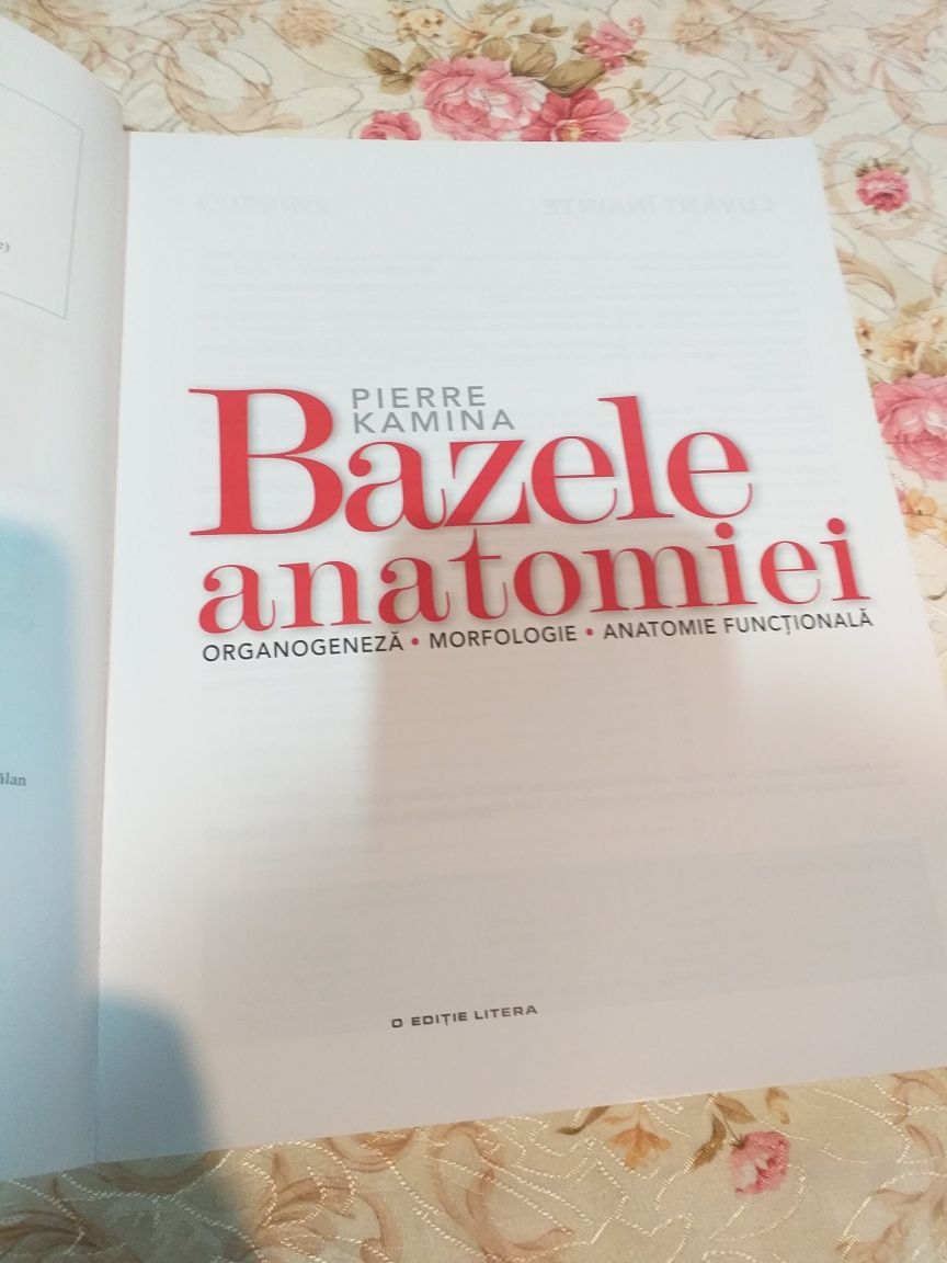 Bazele anatomiei Pierre Kamina