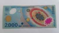 Bancnota 2000 lei Eclipsa