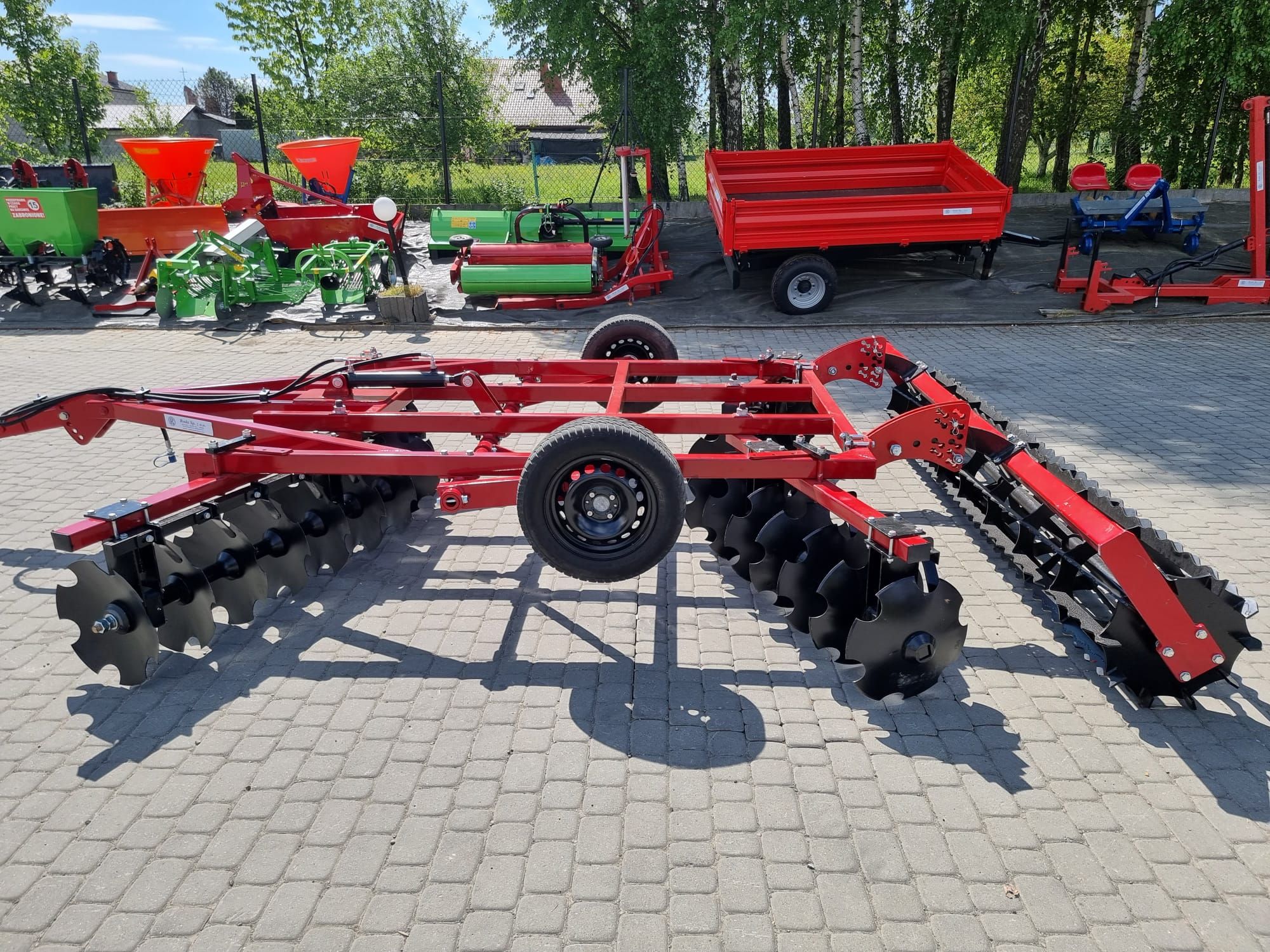 Disc Agricol TRACTATE TerraDisc Grapa cu disc RODA - Piese de schimb