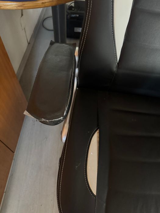 Геймърски стол кожен