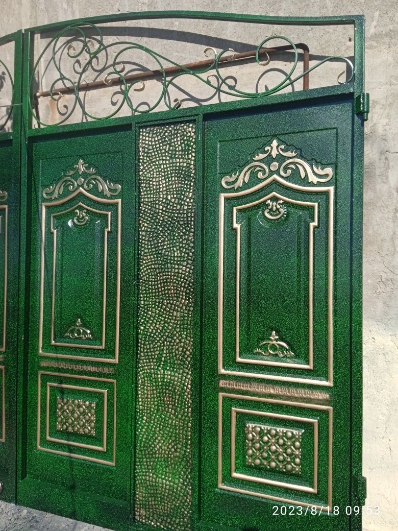 Ворота260000. Дайын  ворота, калиткасы 90 см