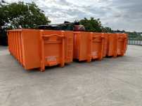 Container tip abroll de 17m2