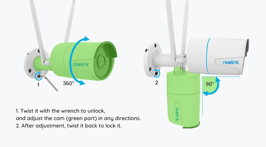 Camera de supraveghere Reolink W320, WIFI, cu inteligenta artificiala