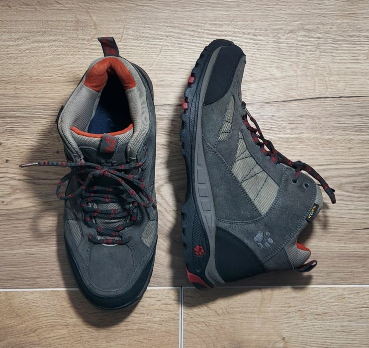 Ghete bocanci JACK WOLFSKIN TEXAPORE piele naturală vânătoare nr 42, 5