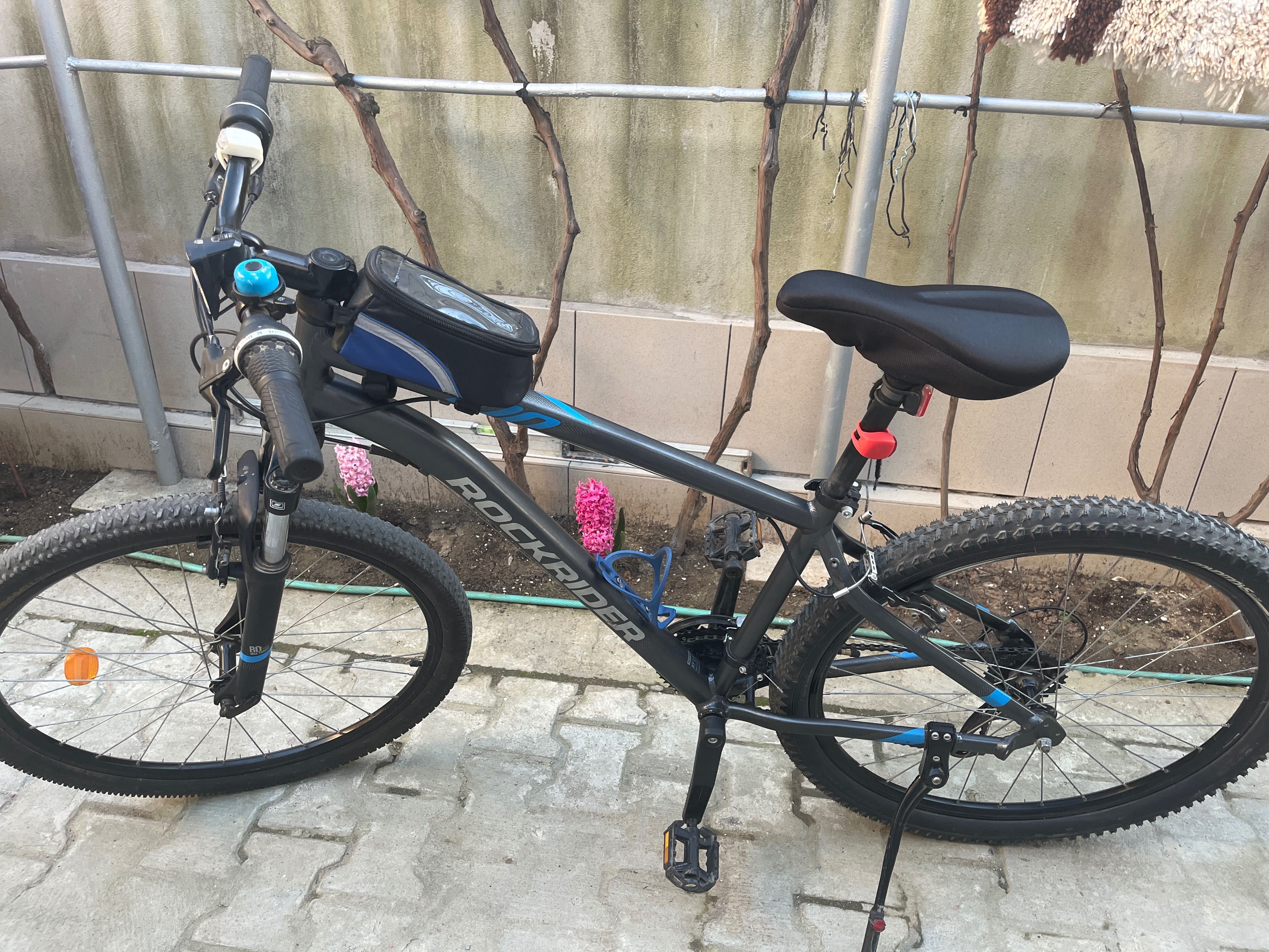 Bicicletă rockrider ST 100 bine întreținută