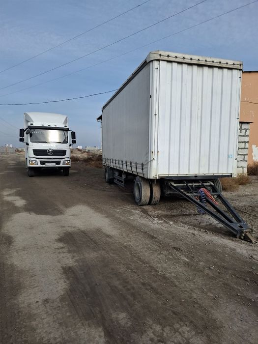 Прицеп сотилади 2023 йил тараси 4 тонна. тола вазни 16 тонна