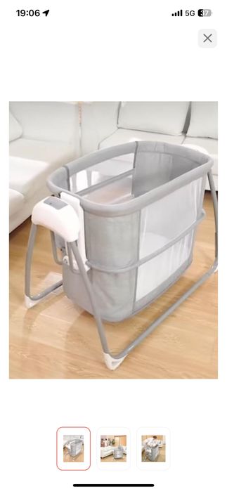 Кровать люлька  в нормальном состояний