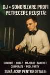 Dj evenimente private, nunta, botez, cununie civila, majorat