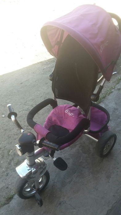 Детская велоколяска