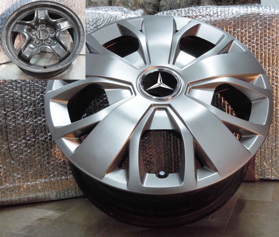 Capace roti Mercedes pe 15”16” diferite modele peste 40