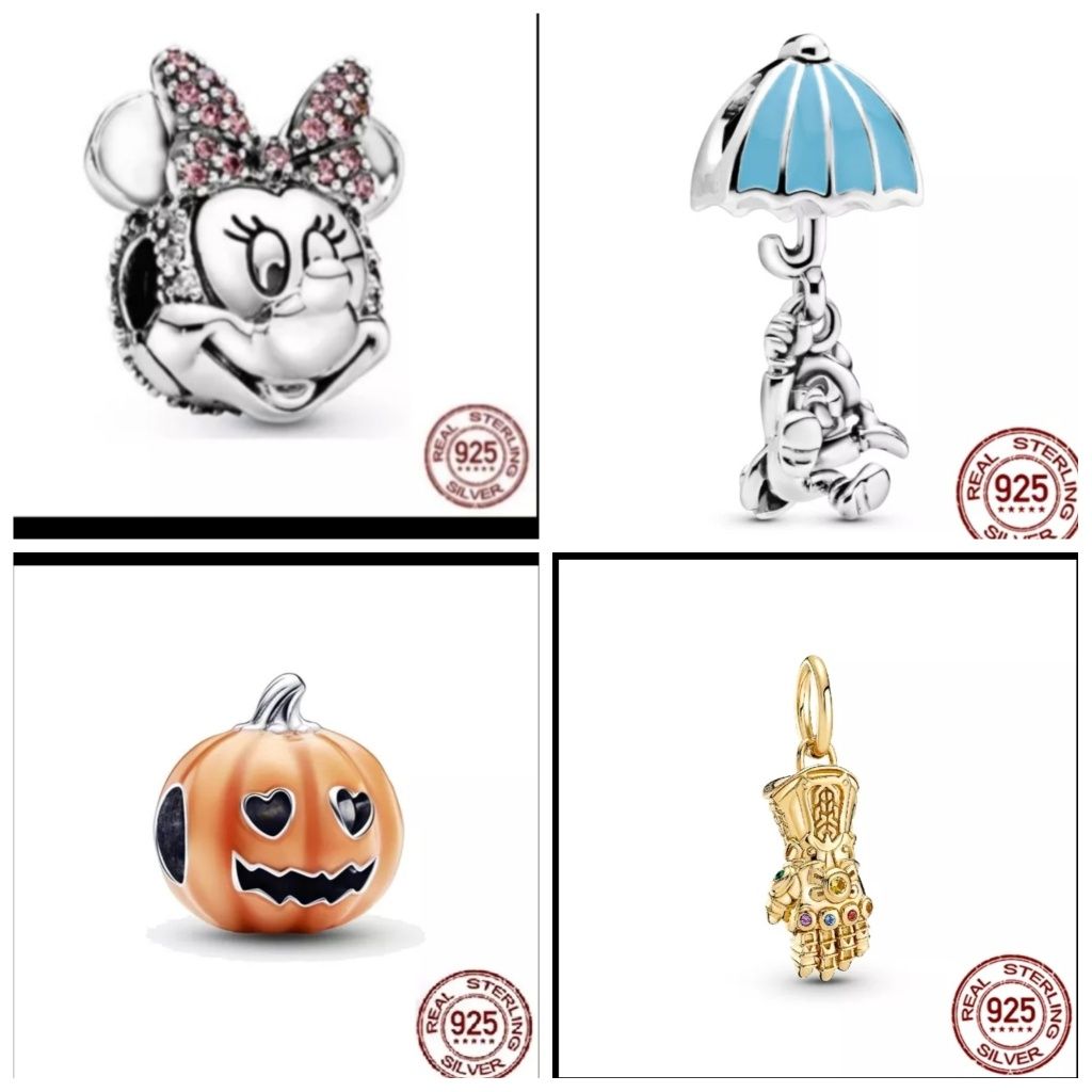 Disponibil! Charm tip Pandora argint 925 Disney,bunica,marine