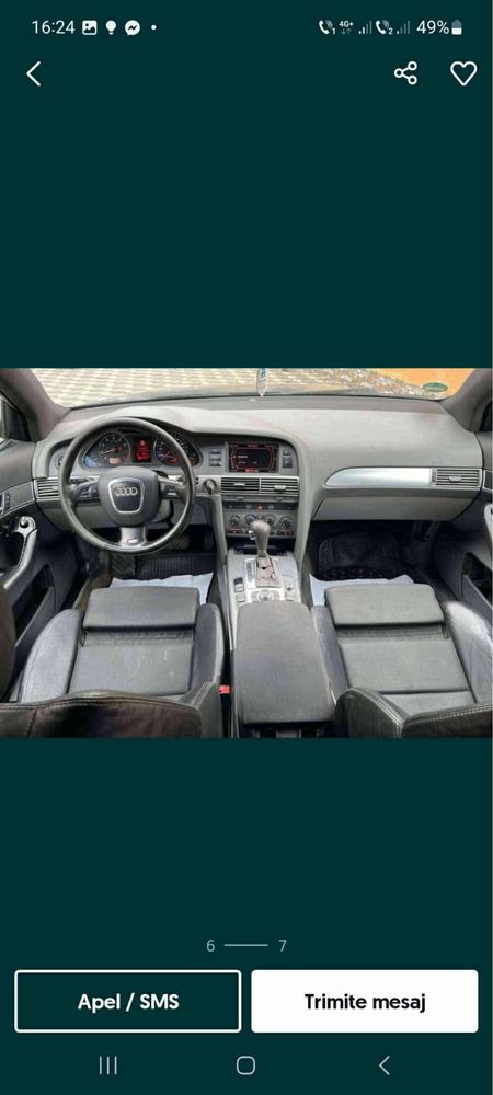 Vand/Schimb Audi A6 S-line 2.4 benzina an 2005