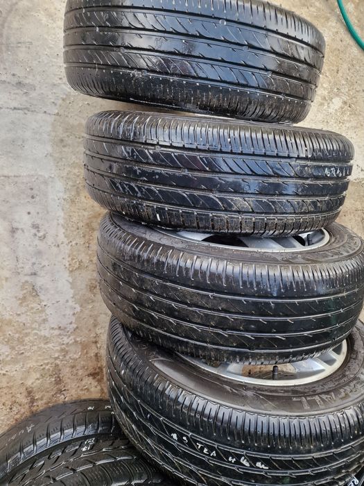 Jante aluminiu cu cauciucuri vara an 2023 ,205/55/16.Opel Astra h 5×11