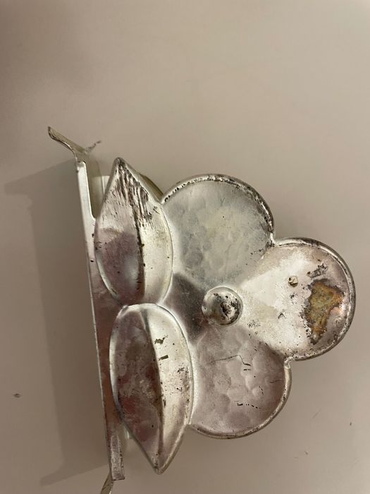 WMF suport pentru servetele la masa forma eleganta de floare argintat