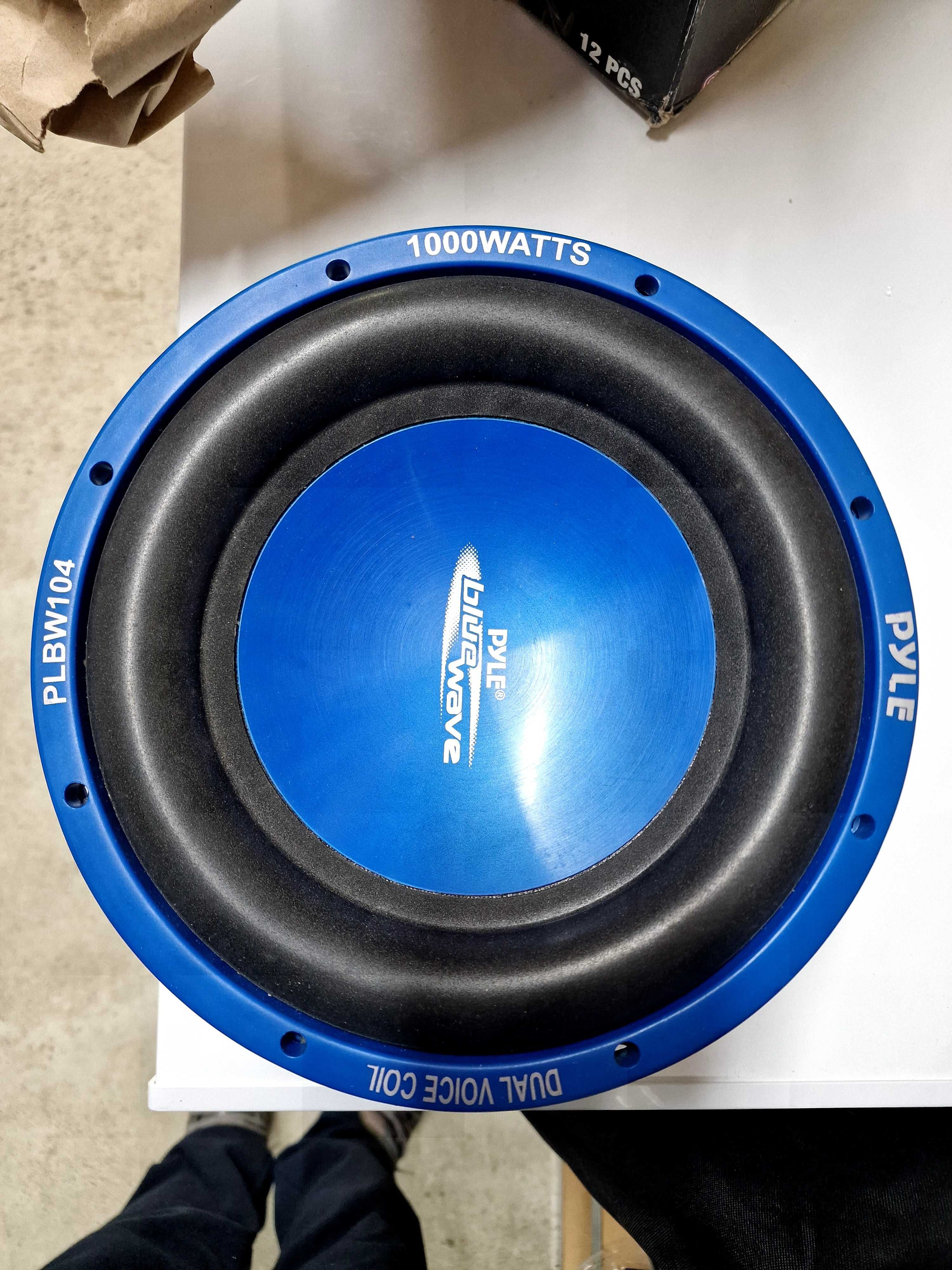 Vand difuzor subwoofer auto PYLE PLBW104 500W RMS 2 ohmi nou nemontat