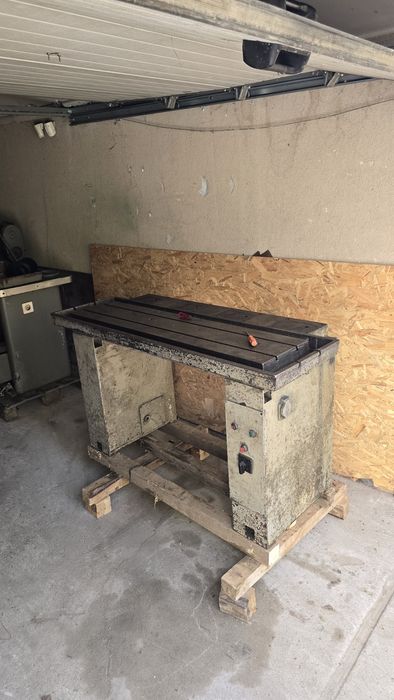 Masa cu canale T fonta nervurata turnata masiva masa de sudura freza