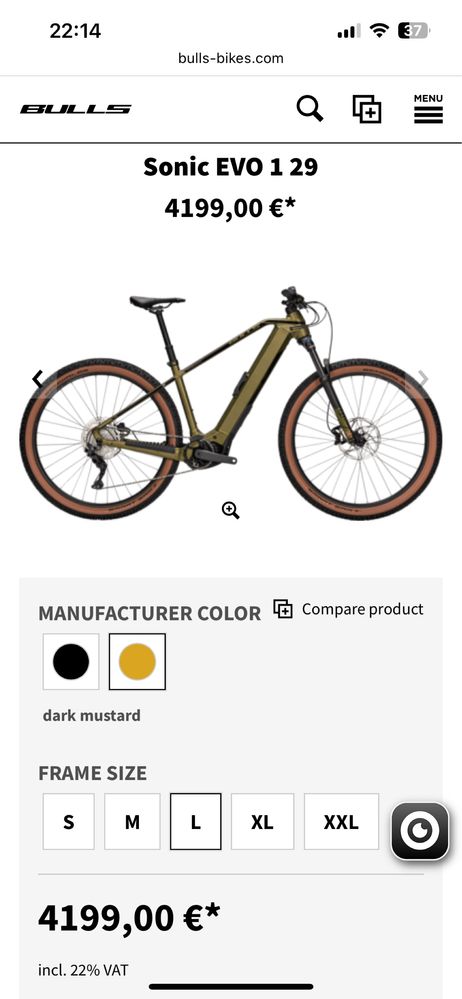e-bike Bulls Sonic Evo, Bosch CX, 750wh, bicicleta electrica, mtb