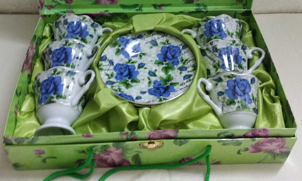 Новый кофейный фарфоровый сервиз FINE PORCELAIN (Япония)