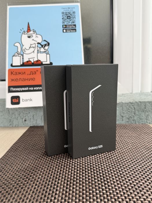 НОВ! *ЛИЗИНГ* Samsung Galaxy S25 128Gb Blueblack *Гаранция