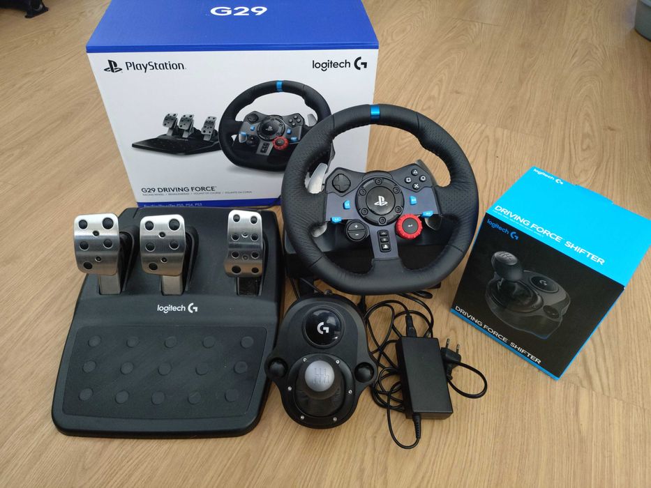 Logitech G29 + Shifter