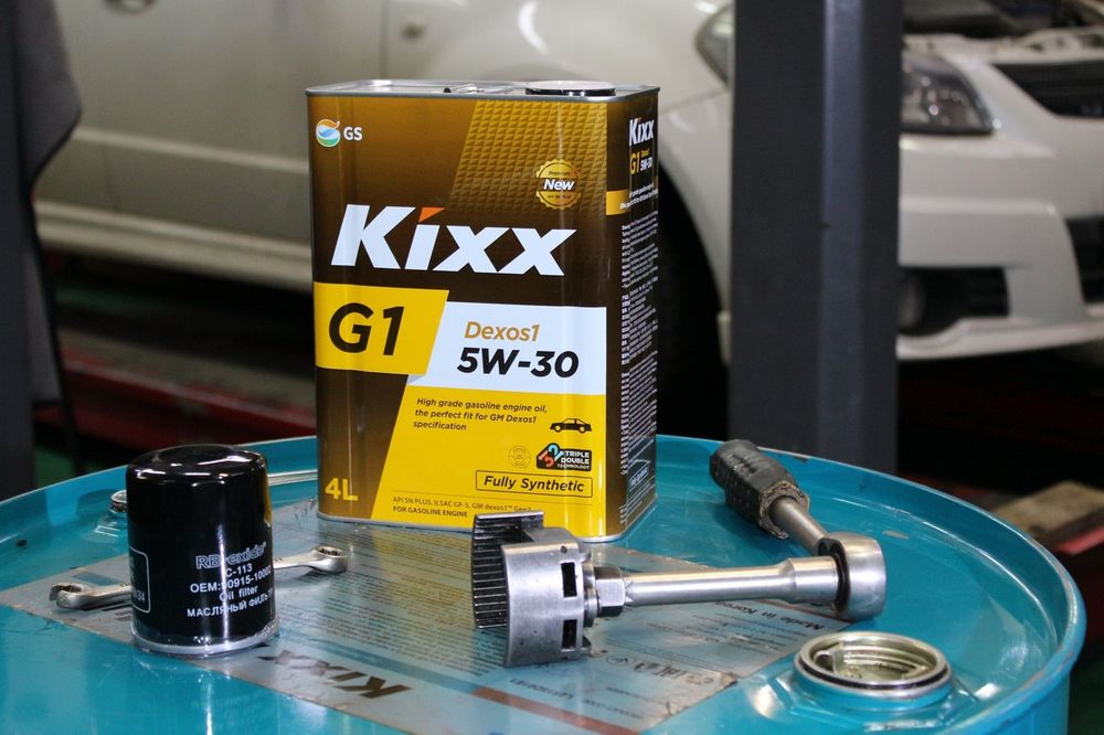 Моторное масло KIXX 5W30 DEXOS1. Кикс дексос1