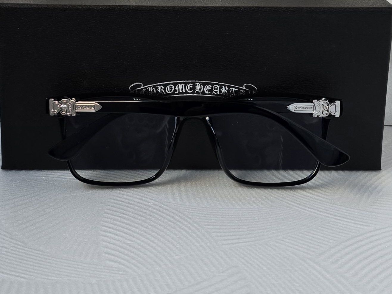 Очила за компютър Диоптрични рамки прозрачни слънчеви chrome hearts