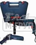 Перфоратор 1100 W Къртач+ ъглошлайф 1100 W Бош