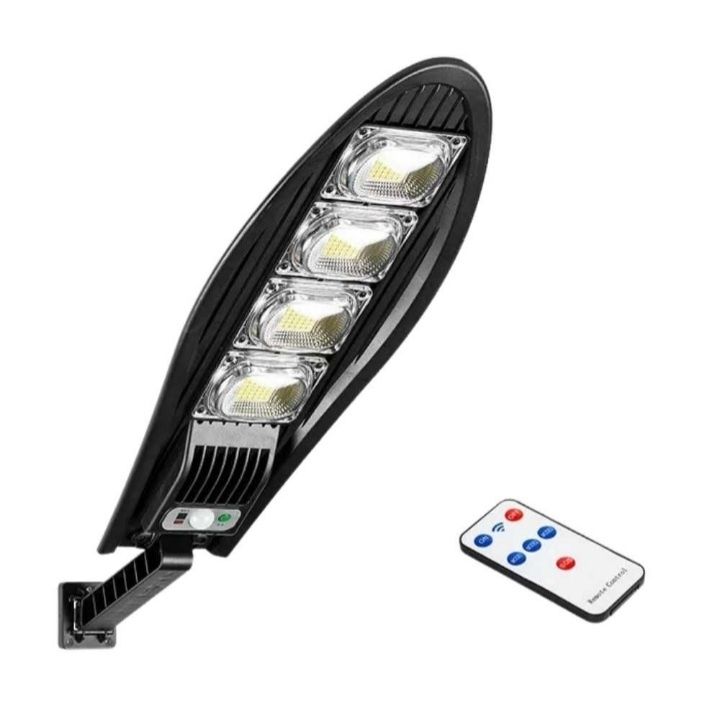 Мощна соларна лампа 1200 W с дистанционно и три режима на работа