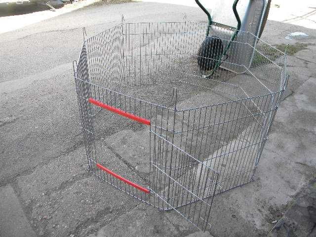 Tarc metalic pentru animale 8 panouri