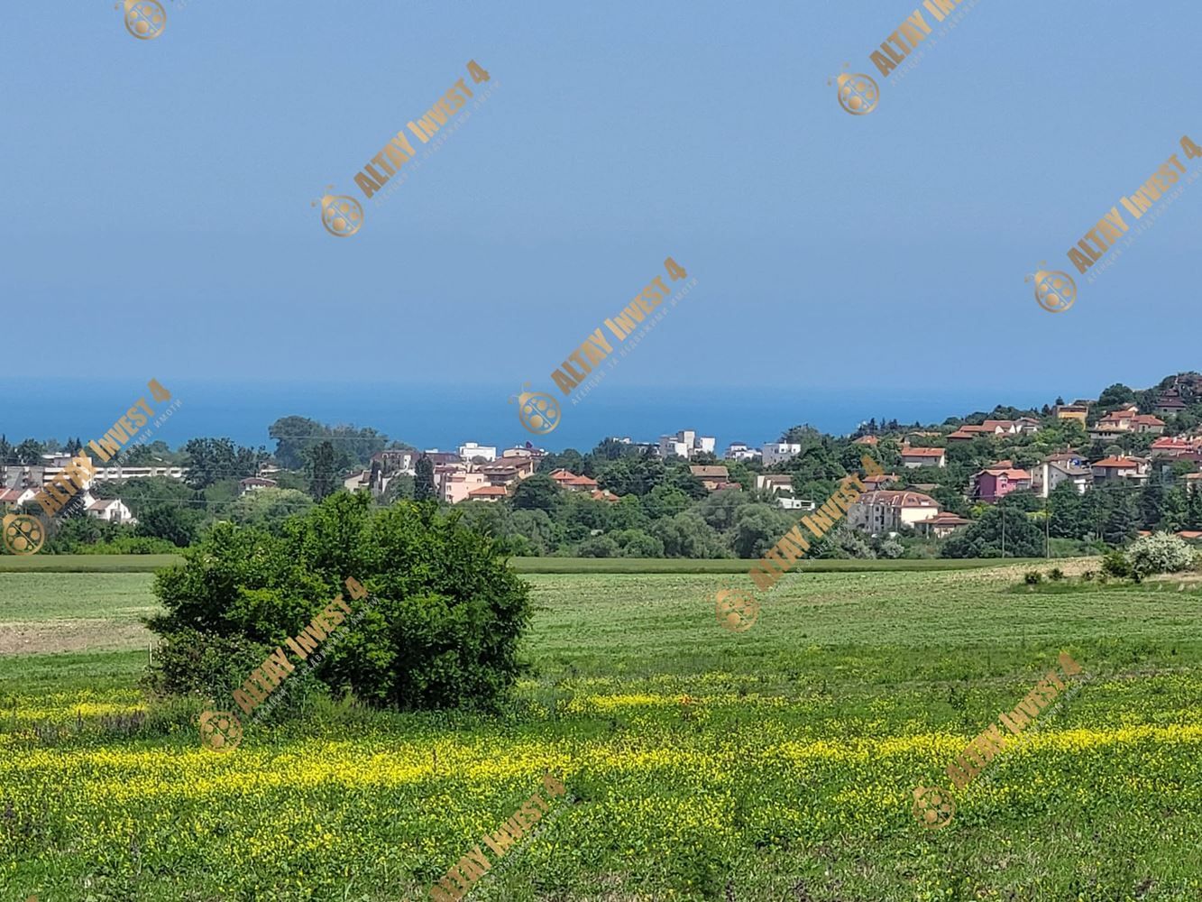 Парцел в Кранево с панорамен изглед
